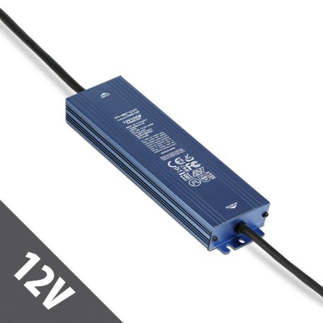 Hálózati stabilizált tápegység - 12V DC - 150W, 12,5A - IP67