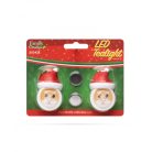 LED teamécses - mikulás - 2 db / csomag