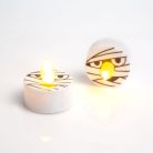 LED teamécses - Halloween, múmia - 2 db / csomag