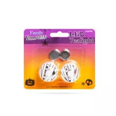 LED teamécses - Halloween, múmia - 2 db / csomag