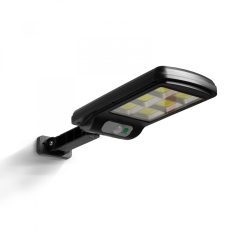   Mozgásérzékelős szolár reflektor távirányítóval - fali - 6 LED
