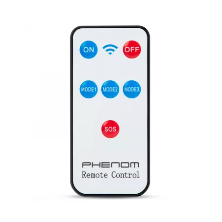 Mozgásérzékelős szolár reflektor távirányítóval - fali - 6 LED