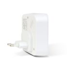 Digitális elem- és vezeték nélküli csengő - Kinetic - 2 kültéri - fehér - kék LED