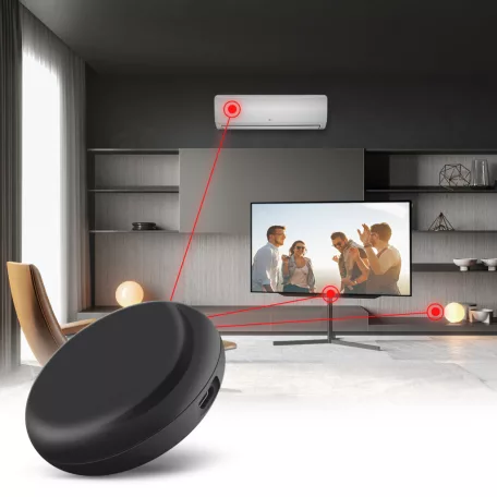 Midea Smart Wi-Fi-s univerzális infravörös vezérlő - USB - fekete klíma okosító, és vezérlő, utólagos wifi stick Hisense, lg, comfee mdv klíma okosító