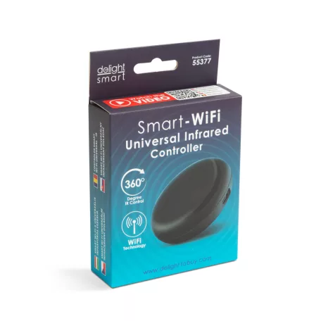 Midea Smart Wi-Fi-s univerzális infravörös vezérlő - USB - fekete klíma okosító, és vezérlő, utólagos wifi stick Hisense, lg, comfee mdv klíma okosító