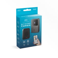   Smart videó kaputelefon szett - Wi-Fi-s, akkumulátoros - HD - fekete