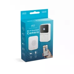   Smart videó kaputelefon szett - Wi-Fi-s, akkumulátoros - HD - fehér