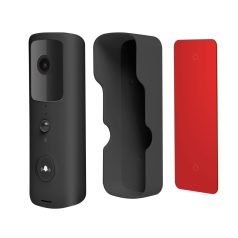   Smart Wi-Fi-s videó kaputelefon szett - akkumulátoros - MicroSD, FHD, PIR - fekete