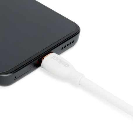 Adatkábel - Type-C / USB-A - fehér - 1 m - 2.4A - 12 W