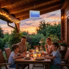 UV Rovarcsapda - Type-C - akkumulátoros, felakasztható - fehér