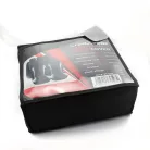 Autós üléshuzat szett - szürke / fekete - 9 db-os - HSA005