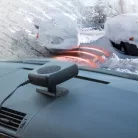 M.N.C ventilátoros Autós páramentesítő és fűtőventilátor PTC paneles gyorsfelfűtő