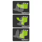 Ülésvédő huzat - fekete - 130 x 160 cm