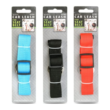 Autós póráz biztonsági övhöz - 45-70 cm, 3 szín