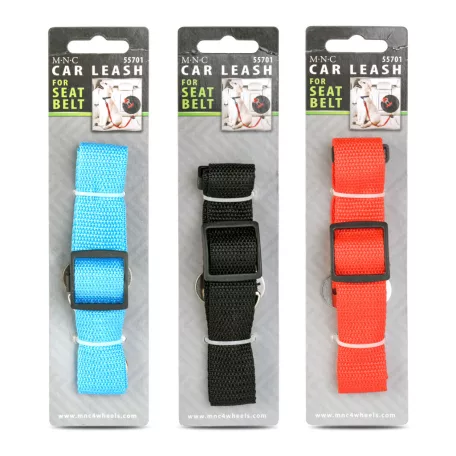 Autós póráz biztonsági övhöz - 45-70 cm, 3 szín