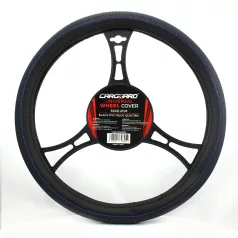   Kormányvédő - 38 cm - HVA004 - csúszásmentes - kék / fekete