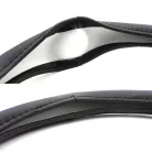 Kormányvédő - 38 cm - HVA004 - csúszásmentes - kék / fekete