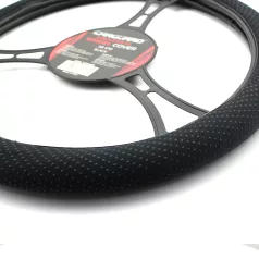   Kormányvédő - 38 cm - HVA005 - csúszásmentes, masszírozó golyókkal - fekete