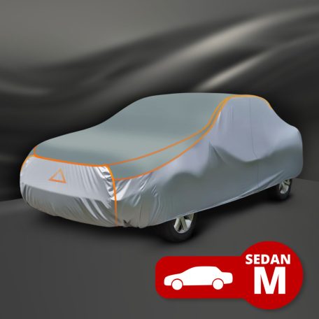 Jégeső elleni autótakaró ponyva - sedan - "M" méret - 431 x 165 x 120 cm