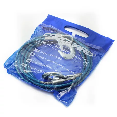 Drót vontatókötél - max. 1800 kg - 4 m