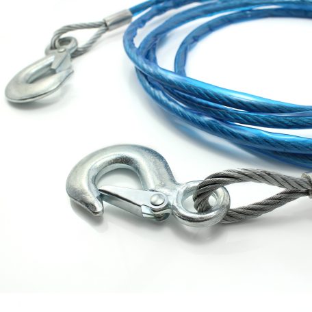 Drót vontatókötél - max. 2800 kg - 4 m