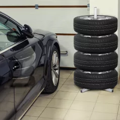   M.N.C Keréktartó állvány - max 70 kg, 75 x 75 x 102 cm EXTRA ERŐS