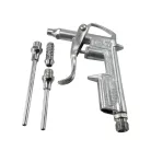 Légfúvó pisztoly - pneumatikkus - cserélhető fúvókákkal - 16/50/80 mm - 1/4"