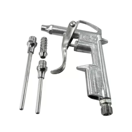 Légfúvó pisztoly - pneumatikkus - cserélhető fúvókákkal - 16/50/80 mm - 1/4"