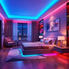   RGB LED szalag - 3 m - IP65 - 220-240V - 5050 SMD - 30 LED/m - 7,2W/m