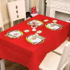 Tányér- és poháralátét - mikulás - 8 db / csomag