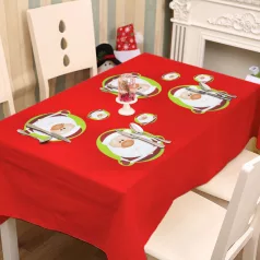 Tányér- és poháralátét - mikulás - 8 db / csomag