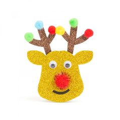 Karácsonyfadísz szett - rénszarvas - 2 db / csomag