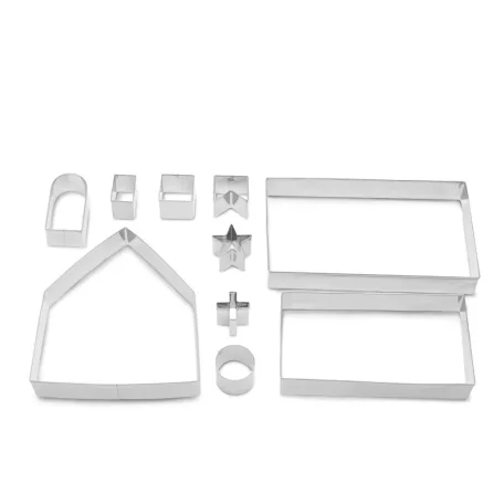 Sütikiszúró forma - 3D mézeskalács házikó