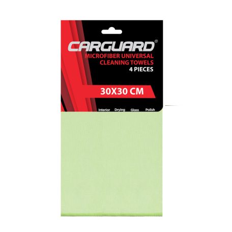 Mikroszálas törlőkendő szett - 30 x 30 cm - 4 db / csomag