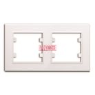 Karea 2-es keret, vízszintes, fehér