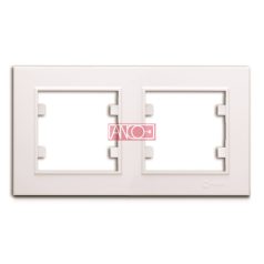 Karea 2-es keret, vízszintes, fehér