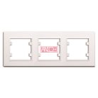 Karea 3-as keret, vízszintes, fehér