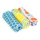 Mikroszálas törlőkendő - 30 x 30 cm - többféle - 3 db / csomag