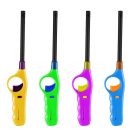 Gázgyújtó - utántölthető - több színben - 27 cm - 16 db / display