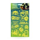 Foszforeszkáló matrica - halloween-i, 2 féle