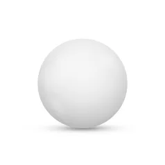 Strandlabda - kék / piros LED-del - 20 cm
