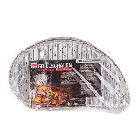 Grill sütőlemez - alumínium - 5 db / csomag