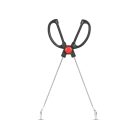 Grill csipesz - műanyag fogantyúval