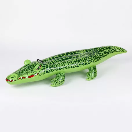 Felfújható matrac - krokodil - 139 x 61 x 23 cm