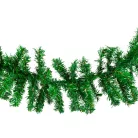 Fenyő girland - sötét zöld - 270 cm - PVC