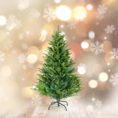 Műfenyő - 150 cm - 3D lucfenyő - PE / PVC