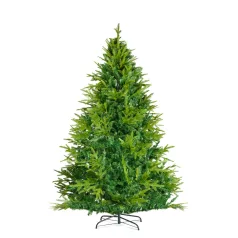 Műfenyő - 210 cm - 3D lucfenyő - PE / PVC