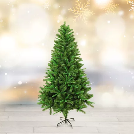 Műfenyő - 180 cm - 3D lucfenyő - kétszínű - PVC