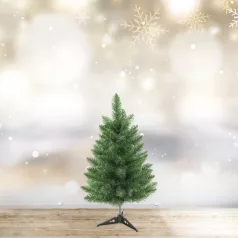 Műfenyő - 60 cm - Nordmann - PVC - sötétzöld