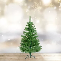 Műfenyő - 120 cm - Nordmann - PVC - sötétzöld